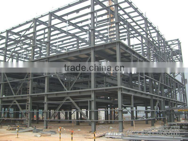 Steel Structure Building Galvanized Hangar