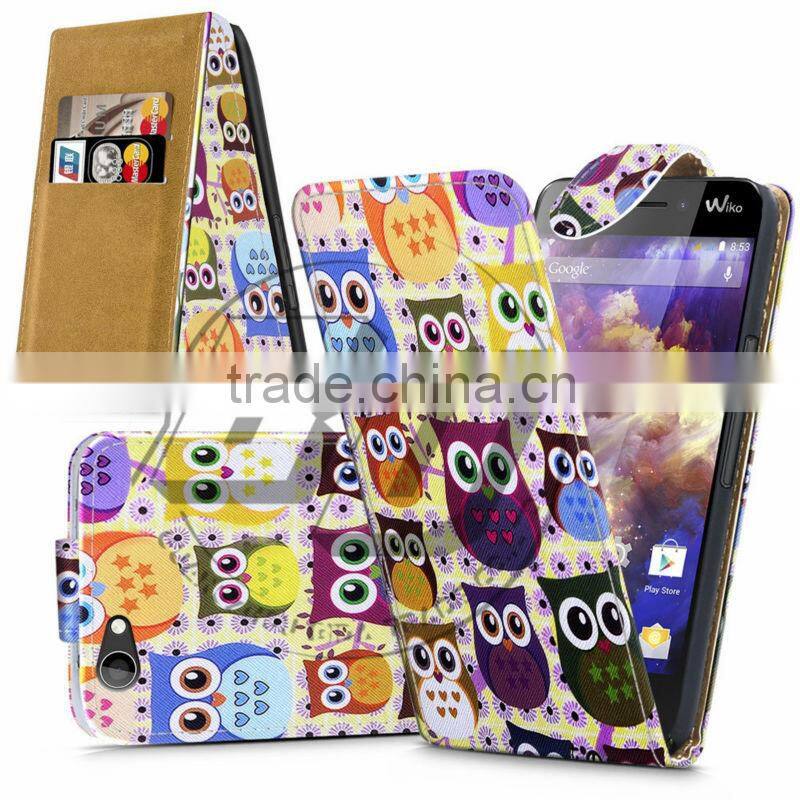 For Wiko Highway Sings High Quality Print Flip PU Leather Case Cover Moible Phone Case