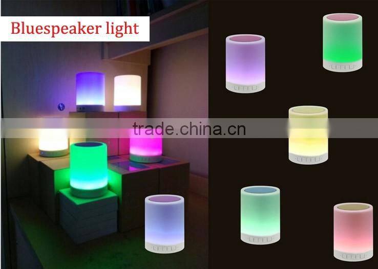 colour changing led lamp light wireless bluetooth speaker
