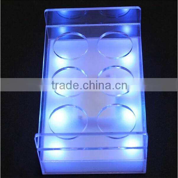 Shenzhen factory cheap wholesale acrylic wine bottle display stand