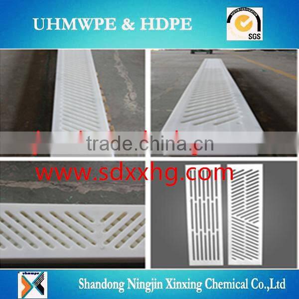 Paper machinery parts/UHMWPE Suction Box Cover/plastic sauction box cover