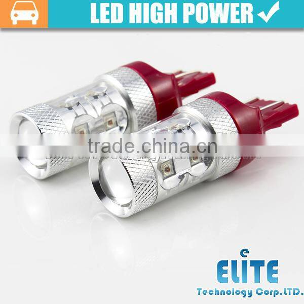 50W 7443 T20 RED auto driving light bulb lamp parking Lamp