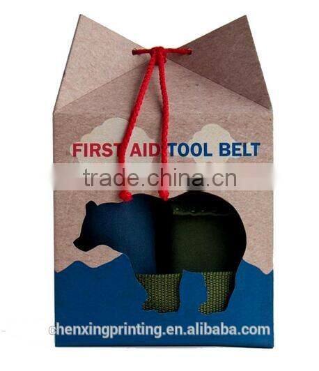 Twisted rope bag packaging paper bag paper shopping bag gift bag