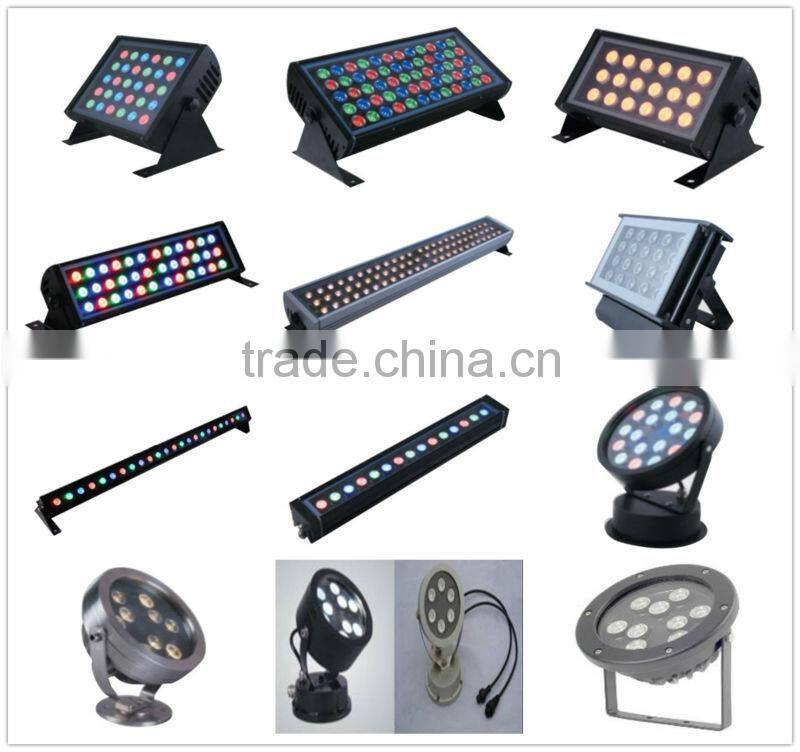 dmx512 led rgb wall washer 36w