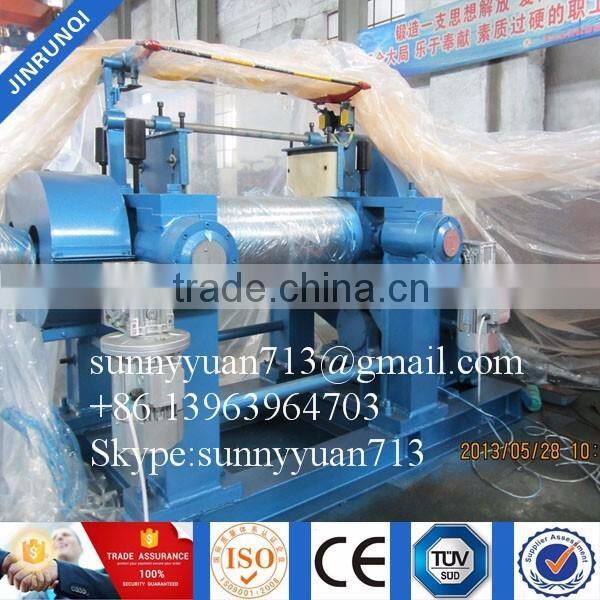 Open Mill Rubber Mixing Machine For Making Rubber Powder With Ce