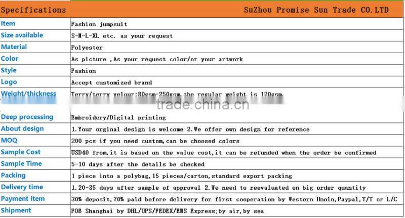 Deep V-neck sexy jumpsuit fashion new design