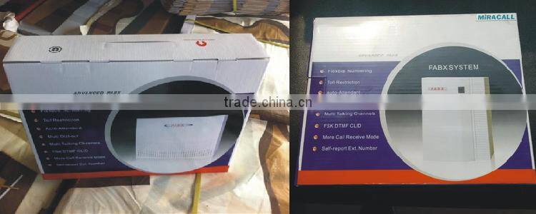 Factory Wholesale 1~8COs 8~32 Lines PBX Miracall PBX Mini PABX System PABX