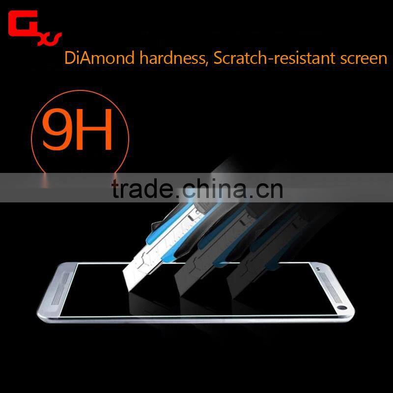 Trending hot products 9H tempered glass screen protector for htc m8 full cover screen protector