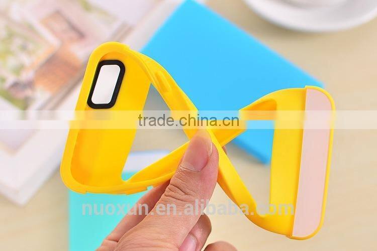 Blue/Pink Hard Soft High Impact Case Cover for Apple iPhone 6