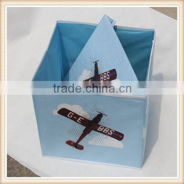 airplane printing non woven collapsible storage box