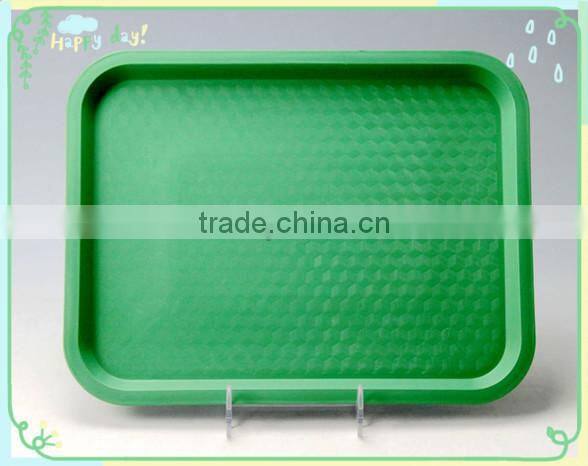 plastic green tray