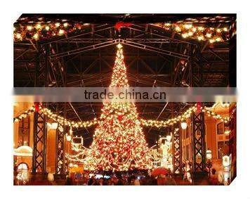 Christmas Tree art painting on canvas