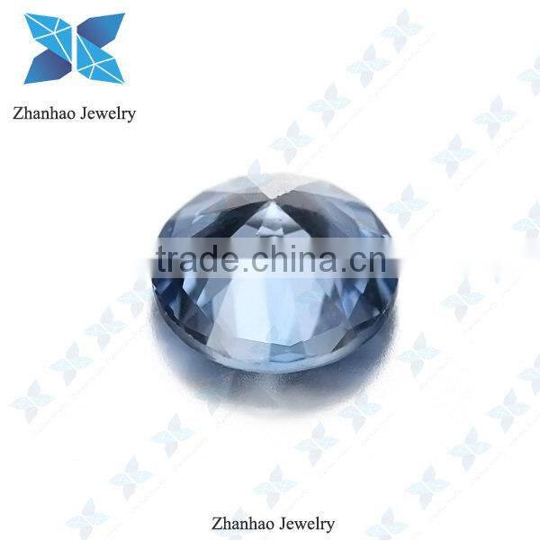 man made round stone spinel/ F106# stone bead