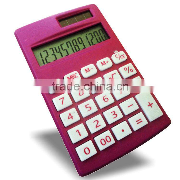 8 digts slim hand hold calculator