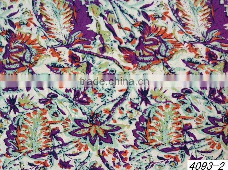 2014 Hot Sale Rayon Fabric Manufacturer Printed Rayon