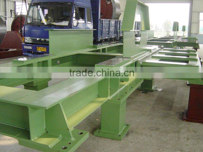 Customized large steel welding drilling cutting milling parts servies