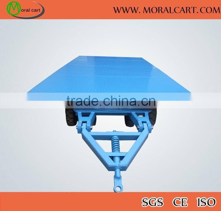 semi cargo box type small box trailer