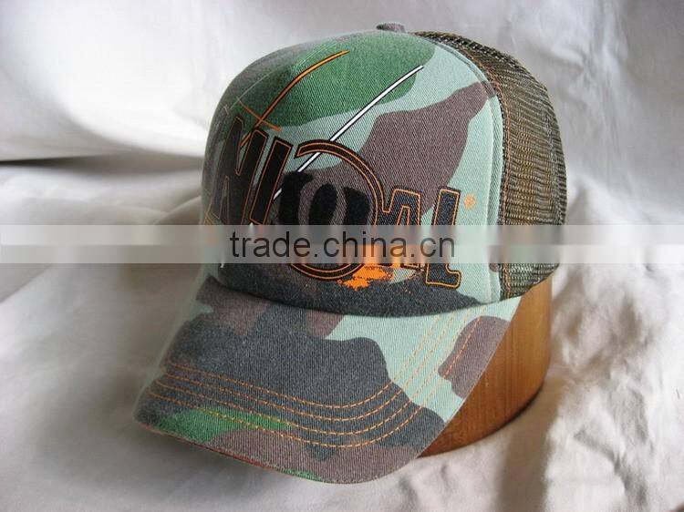 Stylish camo trucker cap and digital camo cap