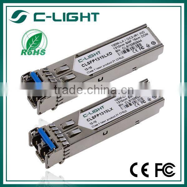 1310nm JUNIPER SFP Modules SFP-1FE-LX Compatible 3.3V 155M 15km SMF