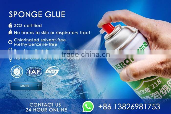Odorless Waterproof Contact Sponge Glue Spray Adhesive