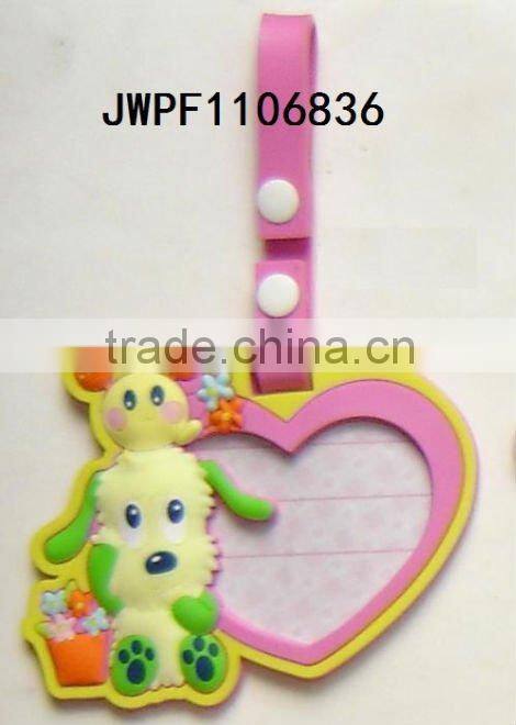 factory directly selling custom lovely rabbit luggage tag