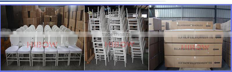2015 hot seller polycarbonate white plastic ghost chair
