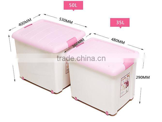 New Wholesale plastic storage box with handle