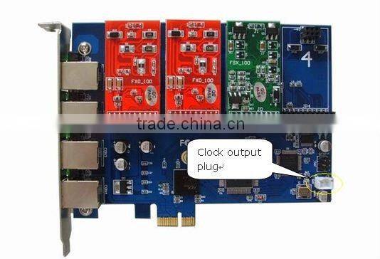 PCI Express CARD With 4 ports Available