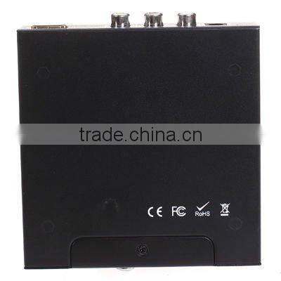 AV+HDMI to HDMI CONVERTER, Adopting DCDI processing and Scaler video processing technology.