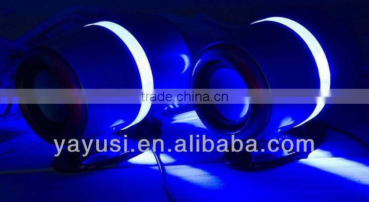 2.0-ch portable mini passive audio speaker with ce, rohs and fcc