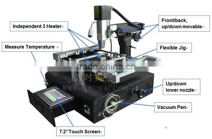 SP380II rework station with laptop motherboard diagnostic for toshiba /asus /vga chip repair