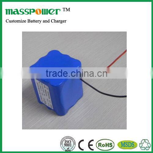 Masspower wheelchair lithium ion battery