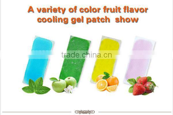 China supply children fast cooling last 8 hours fever reduce cool gel patch