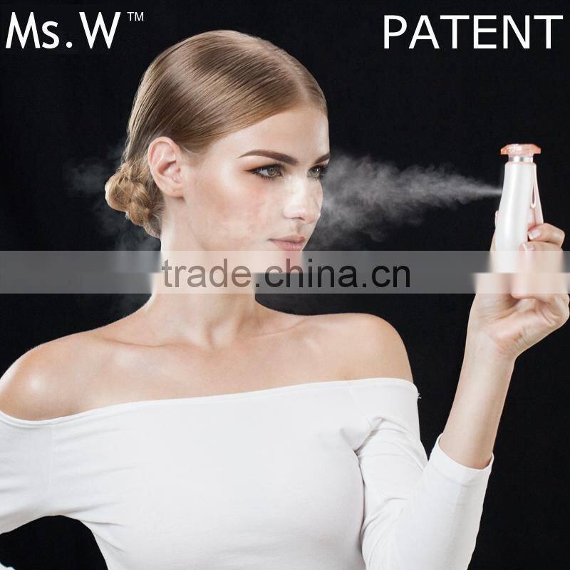 Promotional Gift Rechargeable Facial Humidifier Ion Nano Handy Facial Mist Sprayer