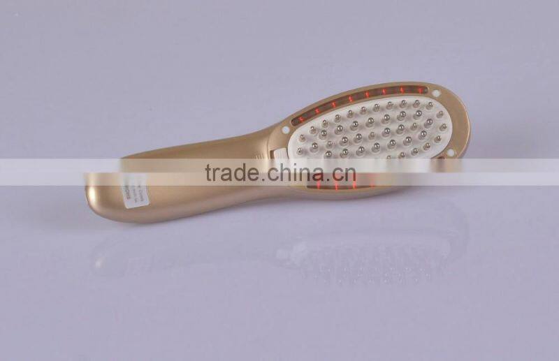Light therapy hairmax vibrating ionic head massage comb