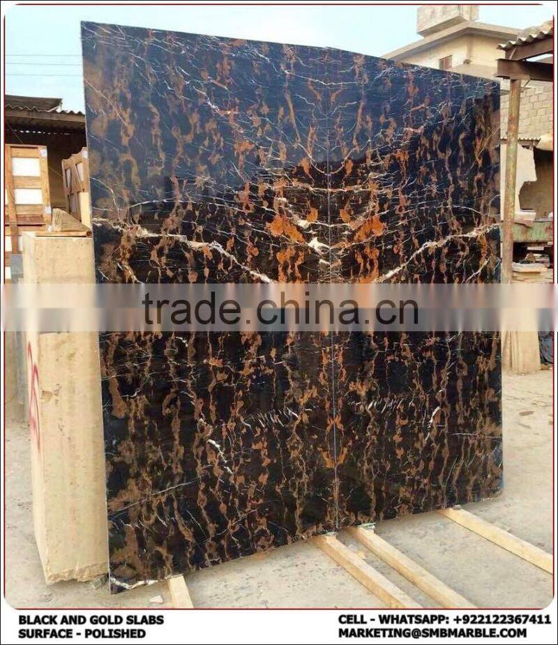 pakistani portoro Black & gold