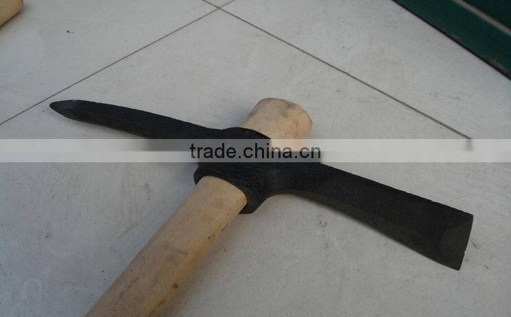 Mini Mattock Wooden Handle Shaft Pick Axe Pickaxe Soft Grip Handle China