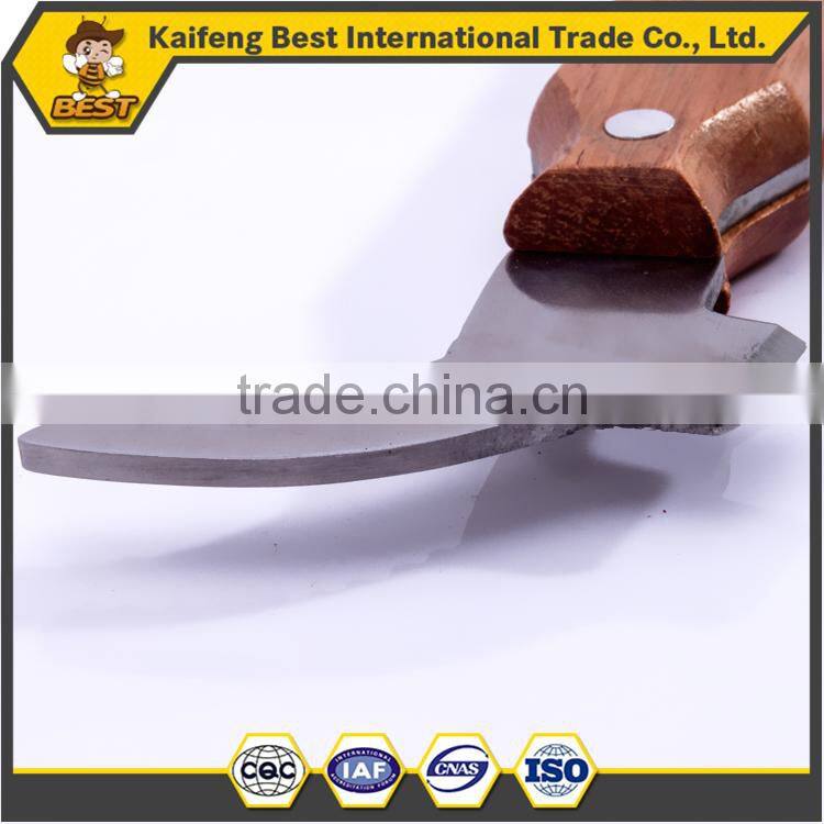 Best quality stainless steel uncapping knife/cutting knife with wooden handle