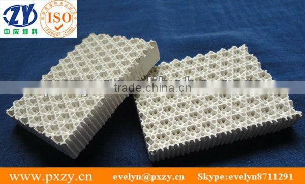 heater exchanger infrared honeycomb ceramic plate for gas boiler, grill and burner