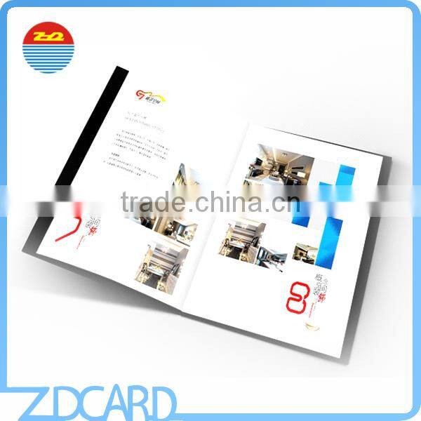 2016 Fashional Color Printing Foldable Perfume Brochure