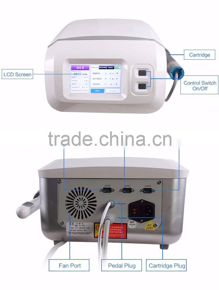 ce certification professional vaginal tightening hifu machine