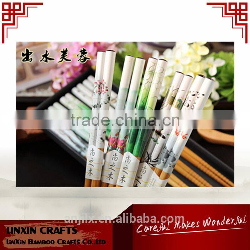 12Japanese reusable wood chopstick wholesales cheap wood chopstick made in china Japanese style