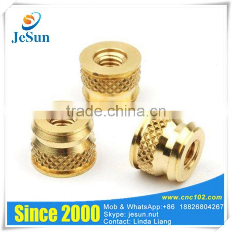 Free Sample Brass Insert Sharp Knurl Nuts,Brass Thumb Nuts M3-M12