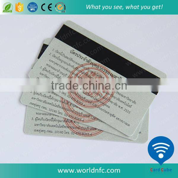 125KHz Writable RFID Card With Magnestic Stripe