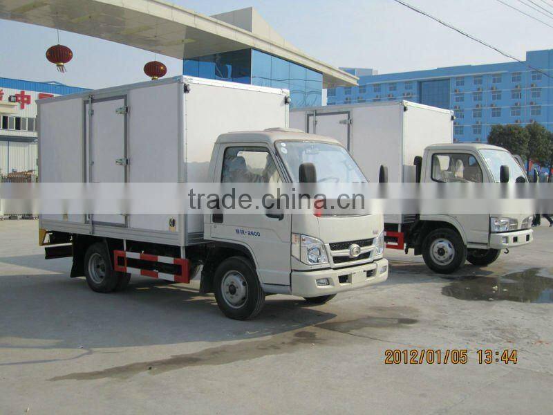 Foton 4*2 mini van truck for sale