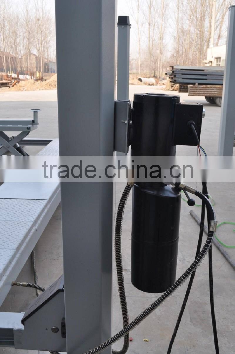 3500kg Capacity Four Post Car Lift With Good Quality