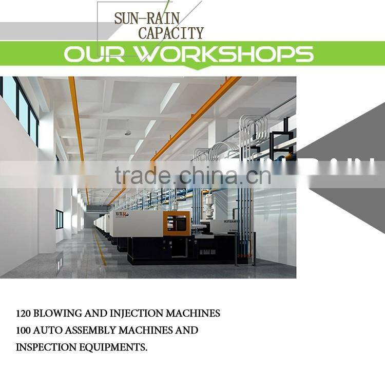 Colorful travel perfume bottle with perfume atomizer