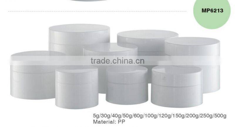 MP6213 PP Top grade outlooking acrylic face cream jar,cosmetics container