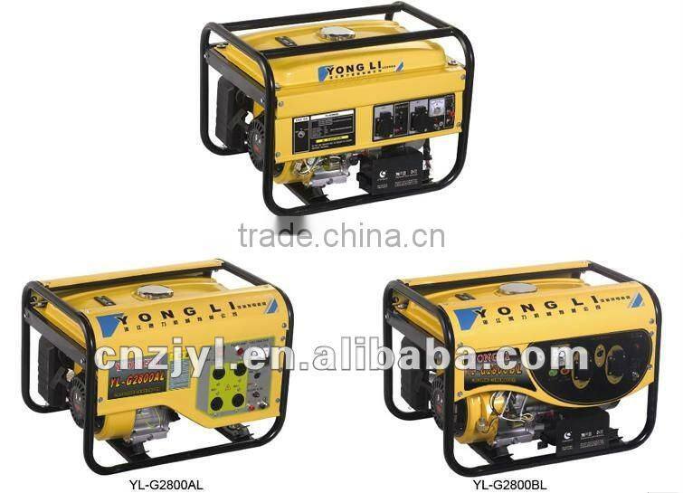 2.5KW Open type Petrol Generator sets YL-G2800L