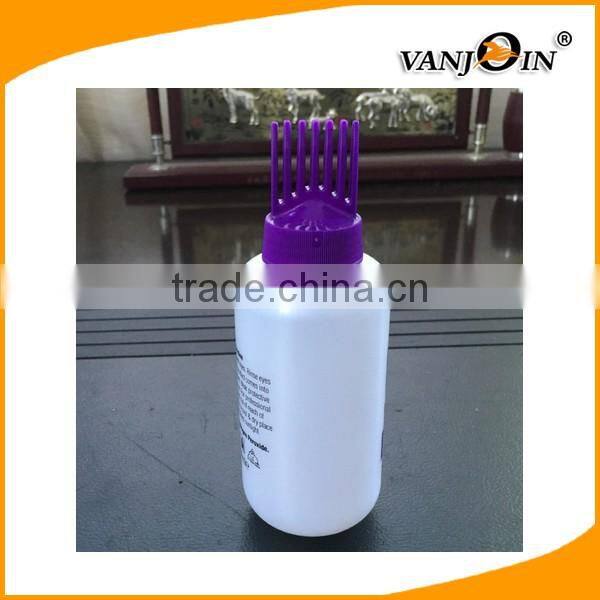 Empty PE material 120ml 4oz squeezable plastic glue bottle wholesale